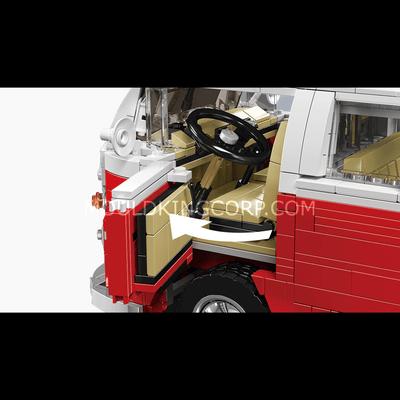 Mould King 10030 T1 Camper Van Building Set | 2,056 Pcs