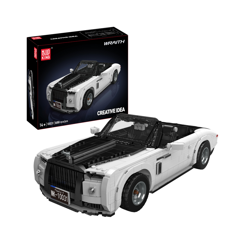 Mould King 10031 Wraith Luxury British Droptop Ensemble de construction | 1 603 pièces