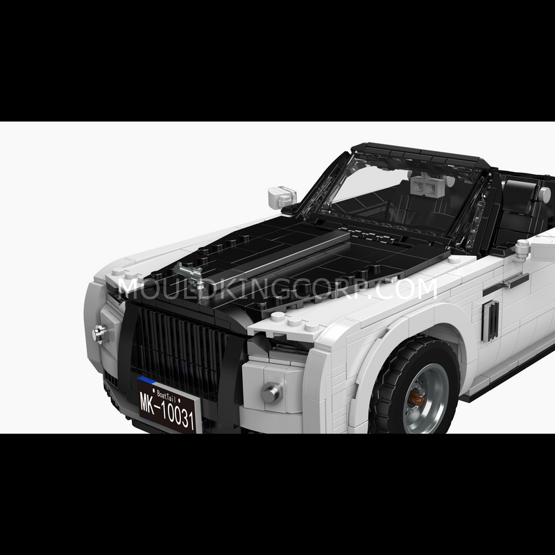 Mould King 10031 Wraith Luxury British Droptop Ensemble de construction | 1 603 pièces