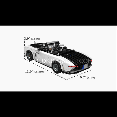 Mould King 10031 Wraith Luxus-Bausatz „British Droptop“ | 1.603 Teile