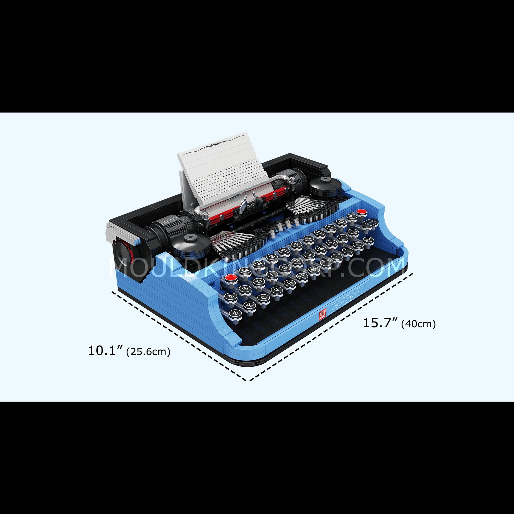 MOULD KING 10032 The Classic Typewriter Model Assembly Building Blocks  Educational Bricks Creative Toys For Kids Christmas Gifts - AliExpress