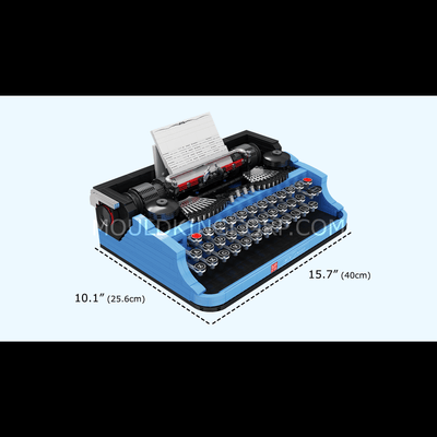 MOULD KING 10032 Retro Typewriter Building Toy Set | 2,139 PCS