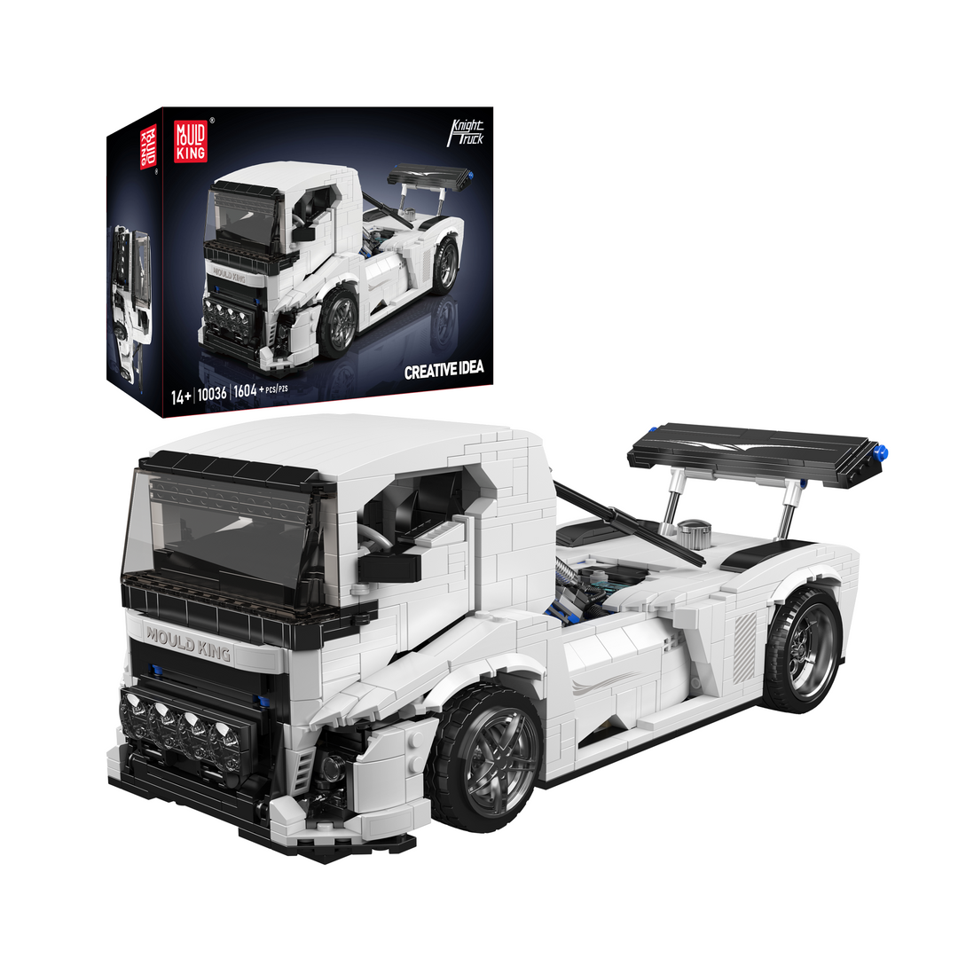 Mould King 10036 Renntruck Modellbausatz | 1.604 Teile
