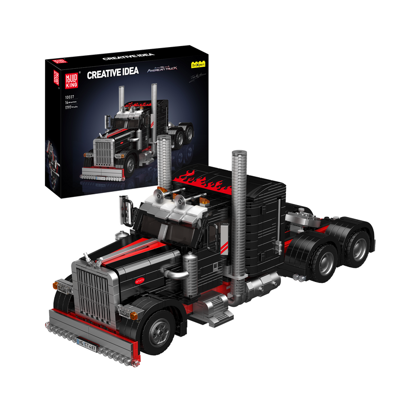 Mould King 10037 American Truck Building Set | 1,797 Pcs