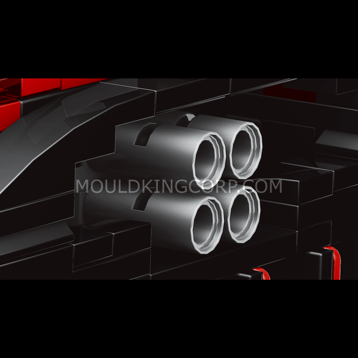 MOULD KING 10041 Zonda R Sportwagen-Modellbausatz | 1.278 PCS