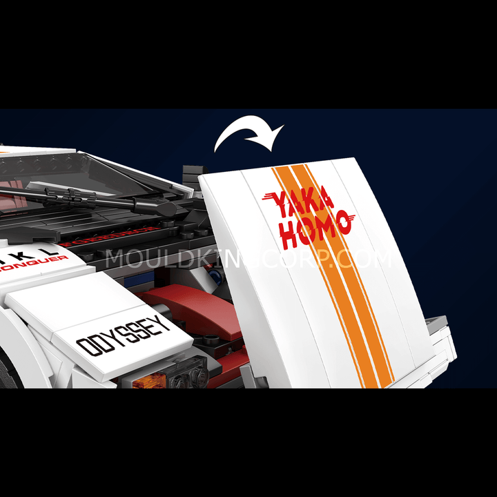 Mould King 80S Italian Bull Coutach Sports Car 10045 | 1,349