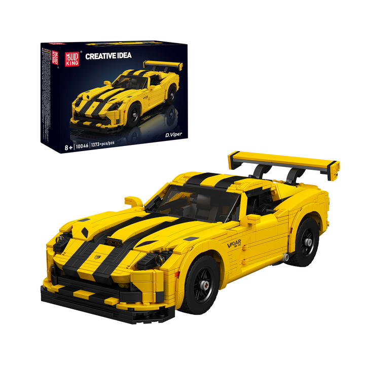 Mould King 10046S D. Viper Sports Car Building Set | 1,373 Pcs