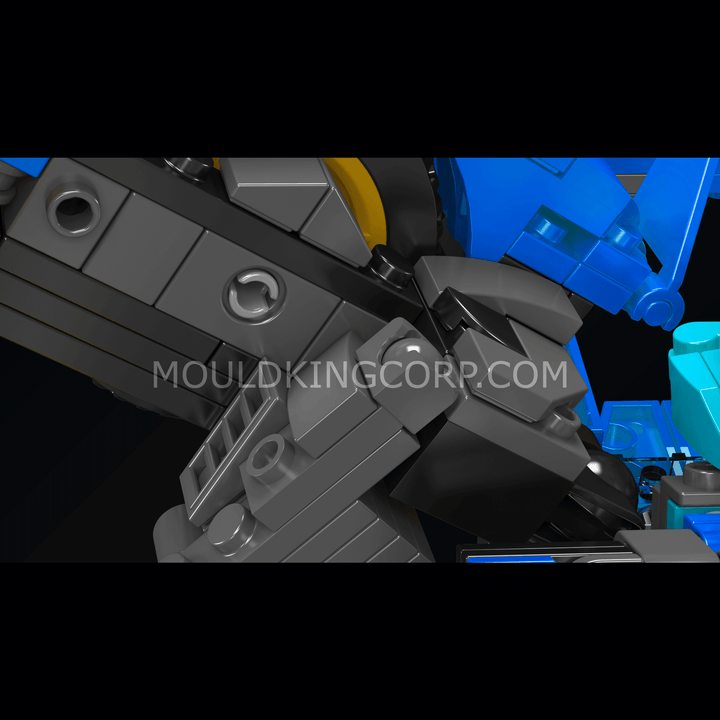 Matrijzenkoning 10061 Creatieve Ideeën 2in1 Lambo Robot Bouwset | 998 PCS