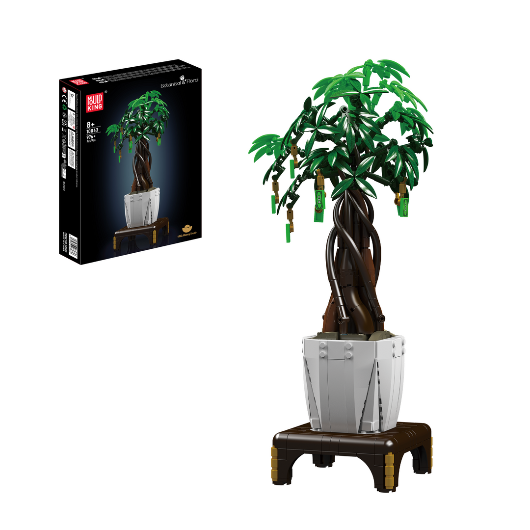 artificial money tree plant The Money Tree Building Model Set 10063