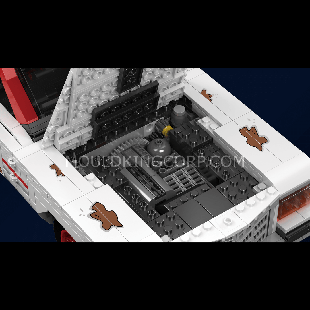 Mould King 10071 Ghost Hunter Bus Modellbausatz | 2.468 Teile