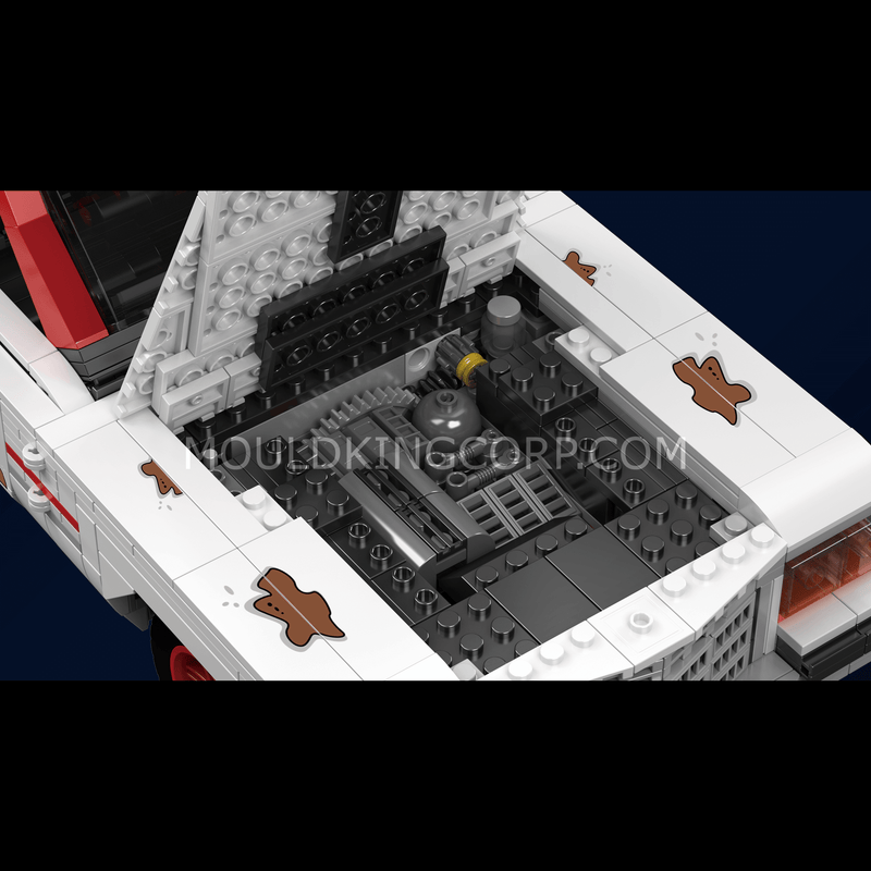 Mould King 10071 Ghost Hunter Bus Model Building Set | 2,468 Pcs