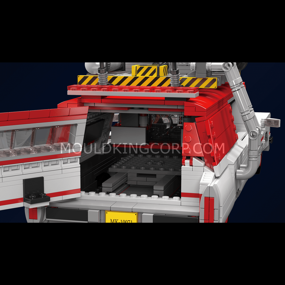 Mould King 10071 Ghost Hunter Bus Modellbausatz | 2.468 Teile