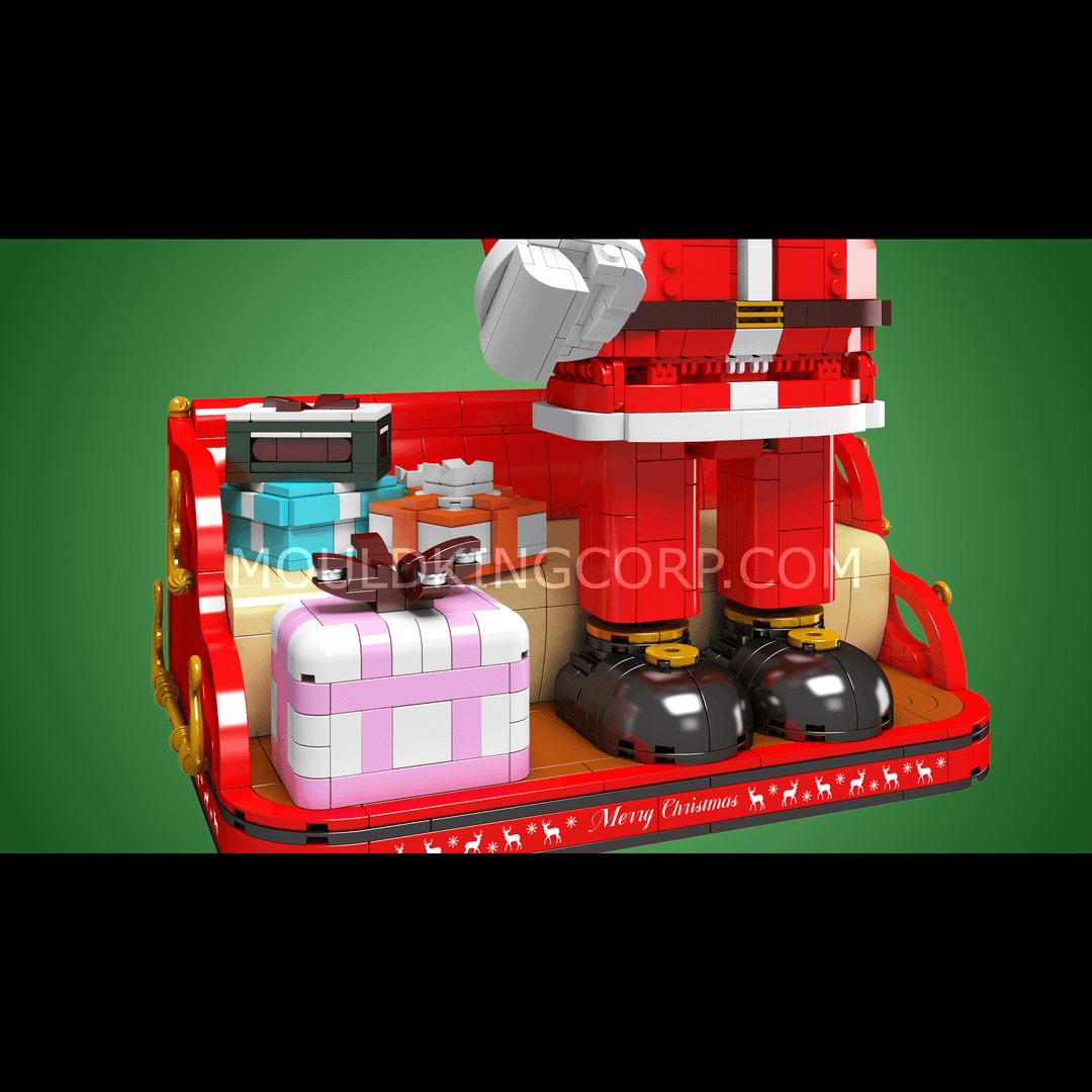 Mould King 10072 Geschenkter Weihnachtsmann Weihnachts-Bauspielzeugset | 2.087 PCS