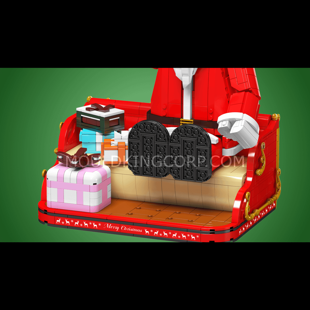 Mould King 10072 Geschenkter Weihnachtsmann Weihnachts-Bauspielzeugset | 2.087 PCS
