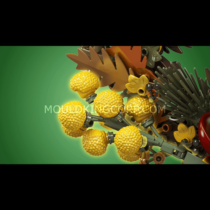 Mould King 10074 Weihnachts-Bausatz mit getrockneten Blumen | 1.038 Teile