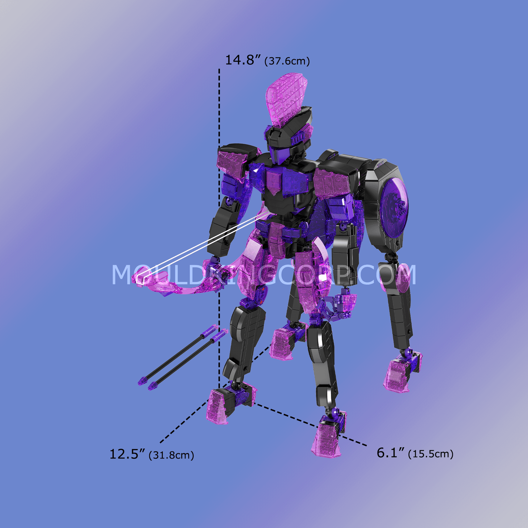 Mould King 10078 Sagittariu of The Zodiac Series Building Set | 938 Pc ...