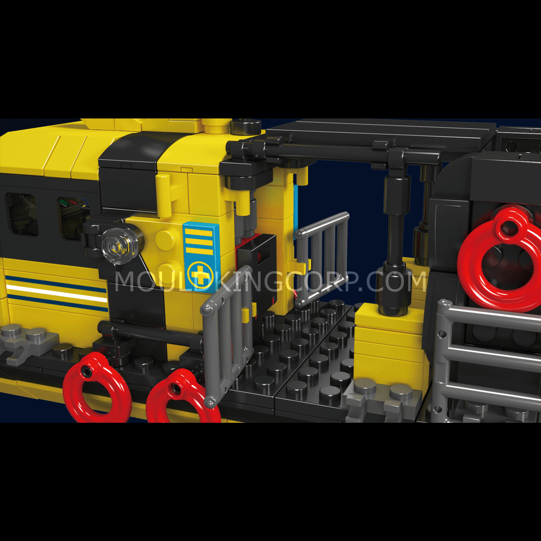 Mould King 10080 Norwegisches multifunktionales Rettungsboot-Bauset | 462 Teile
