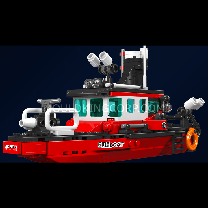Mould King 10082 Feuerlöschboot-Bausatz | 315 Teile