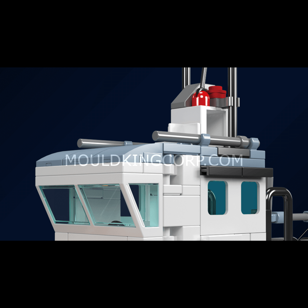 Mould King 10083 Fischerboot-Bausatz | 420 Teile