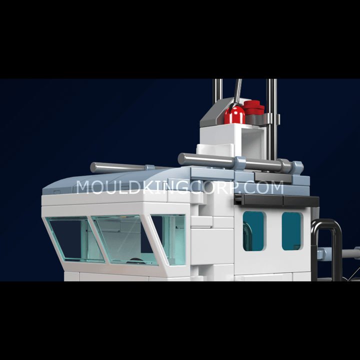 Mould King 10083 Fischerboot-Bausatz | 420 Teile