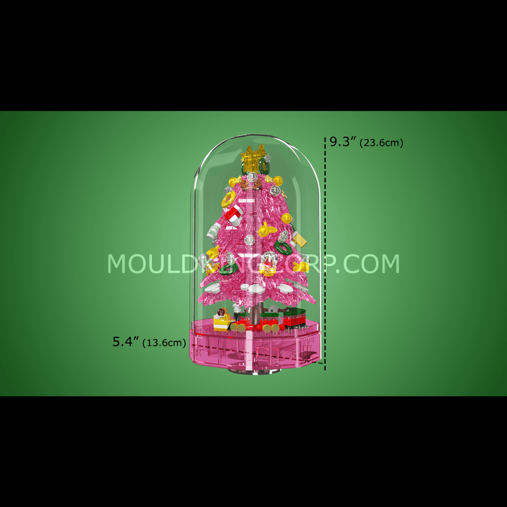 Mould King 10090 Weihnachtsbaum-Spieluhr-Bausatz | 688 Teile
