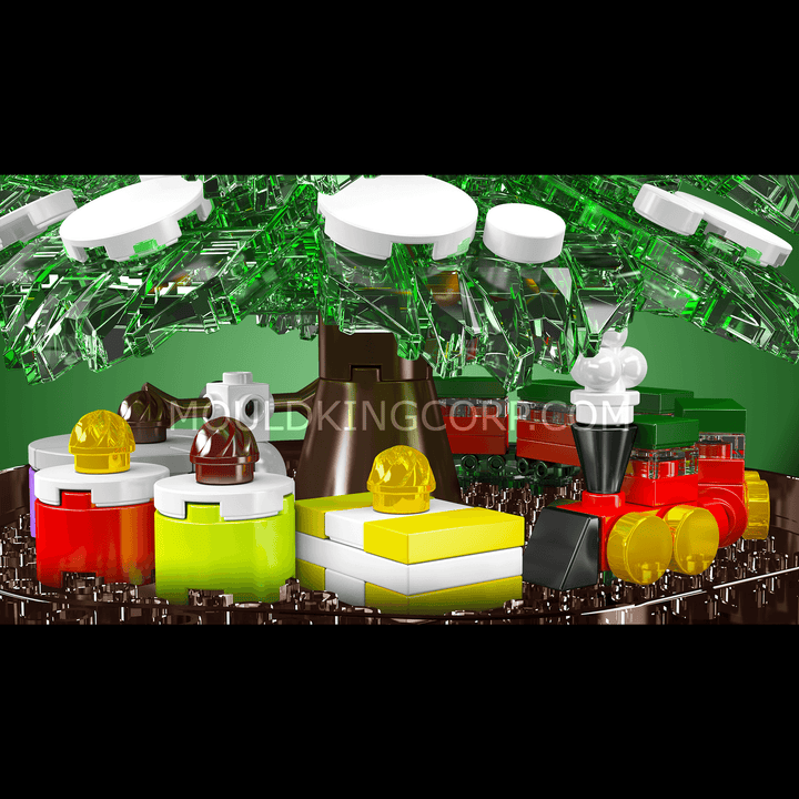 Mould King 10090 Weihnachtsbaum-Spieluhr-Bausatz | 688 Teile