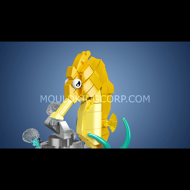 Mould King 10100 Seahorse Music Box Building Block Set | 424