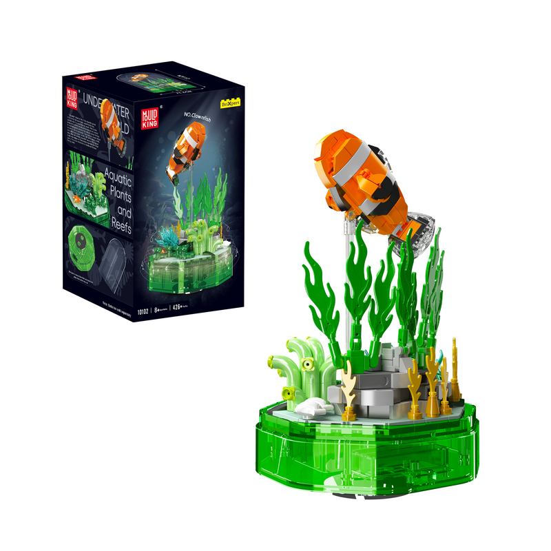 Mould King 10102  Clownfish Music Box Building Set | 426 Pcs