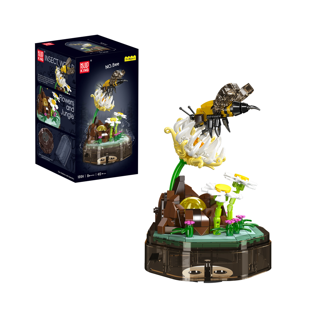 Mould King 10104 Bee Music Box Building Set | 413 Pcs – Mould King Mould King 10104 Bee Music Box Building Set | 413 Pcs – Mould King