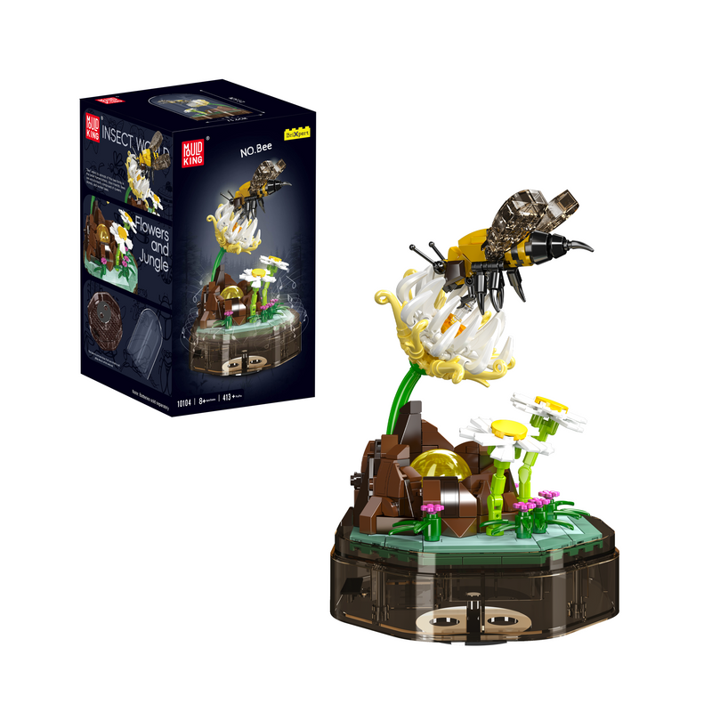 Mould King 10104 Bee Music Box Building Set | 413 Pcs