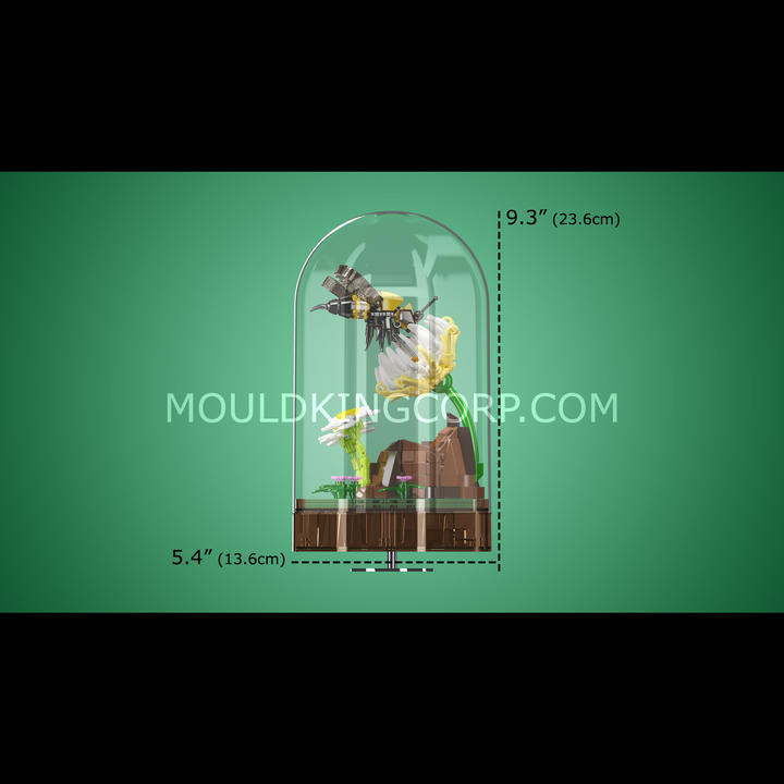 Mallenkoning 10104 Bijen Muziekdoos Bouwset | 413 Stuks
