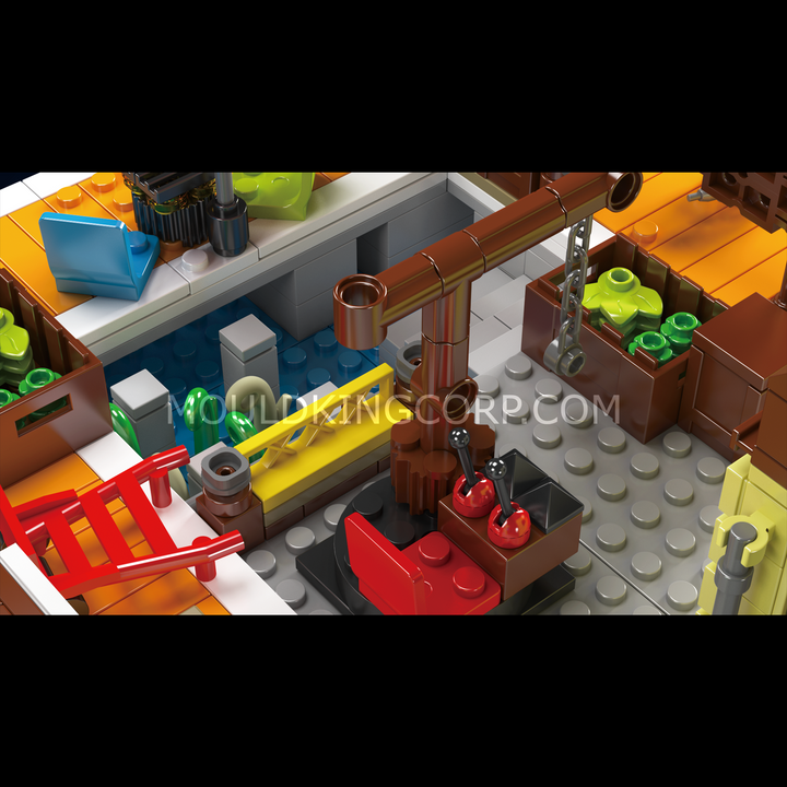 Mould King 10109 Dockside laad- en losblokset | 821 stuks