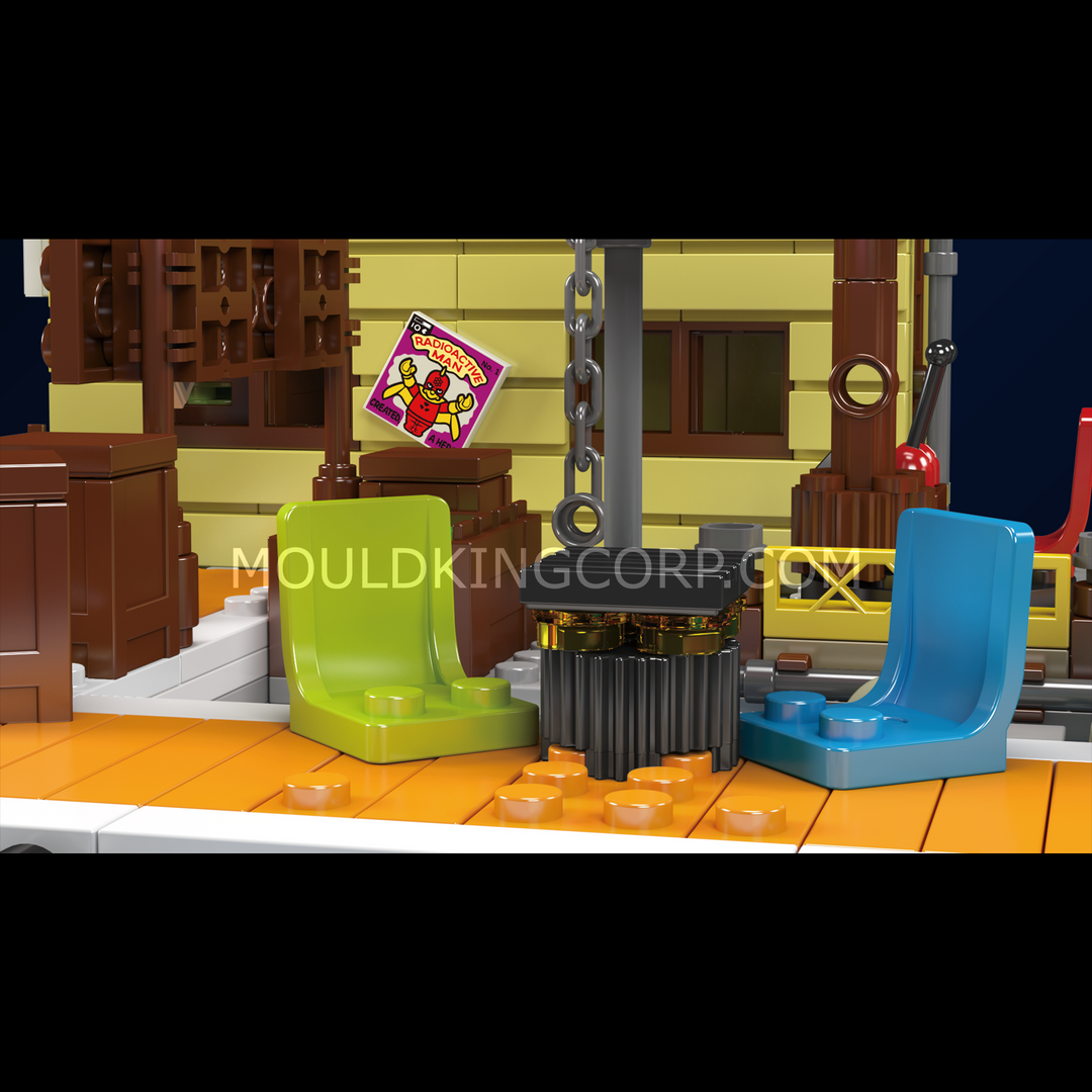 Mould King 10109 Dockside laad- en losblokset | 821 stuks