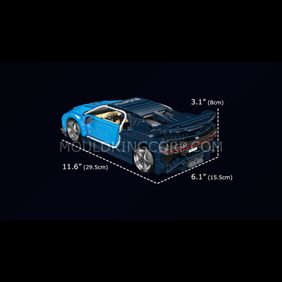 Mould King 10111 Kai-Ronn Auto-Modellbausatz | 1.222 Teile