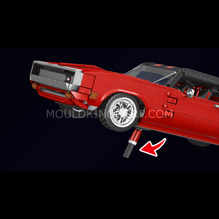 Mould King 10112 Charger Car Model Building Set | 1,869 Pcs