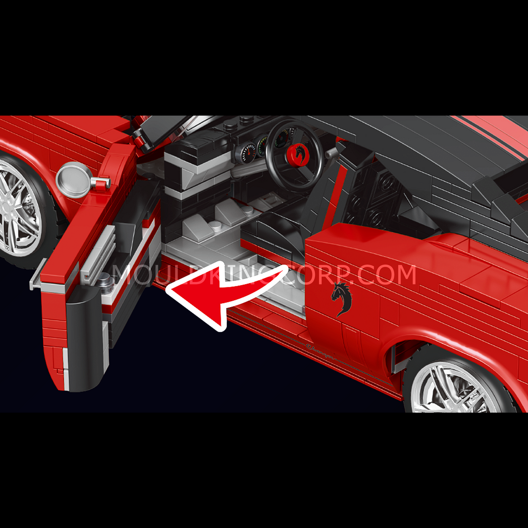Mould King 10112 Charger Car Model Building Set | 1,869 Pcs