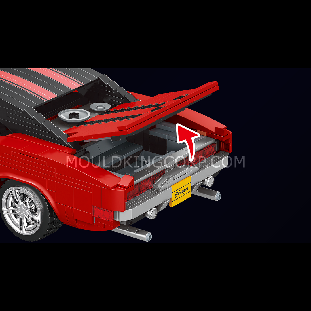Mould King 10112 Charger Car Model Building Set | 1,869 Pcs