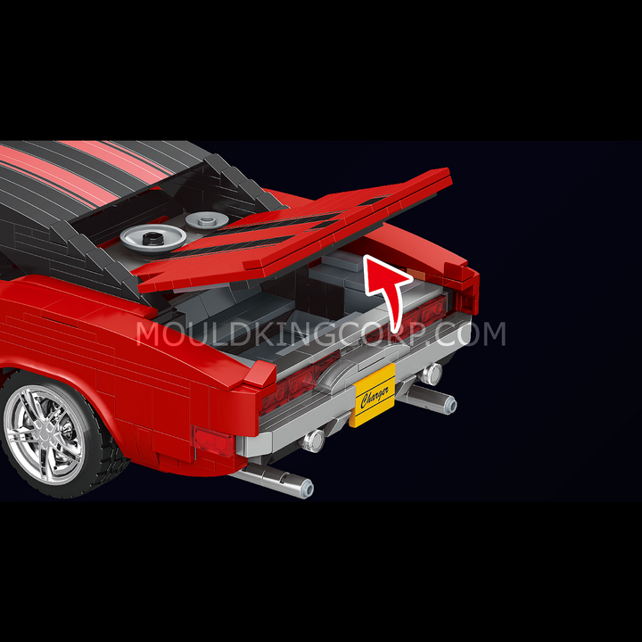 Mould King 10112 Charger Car Model Building Set | 1,869 Pcs