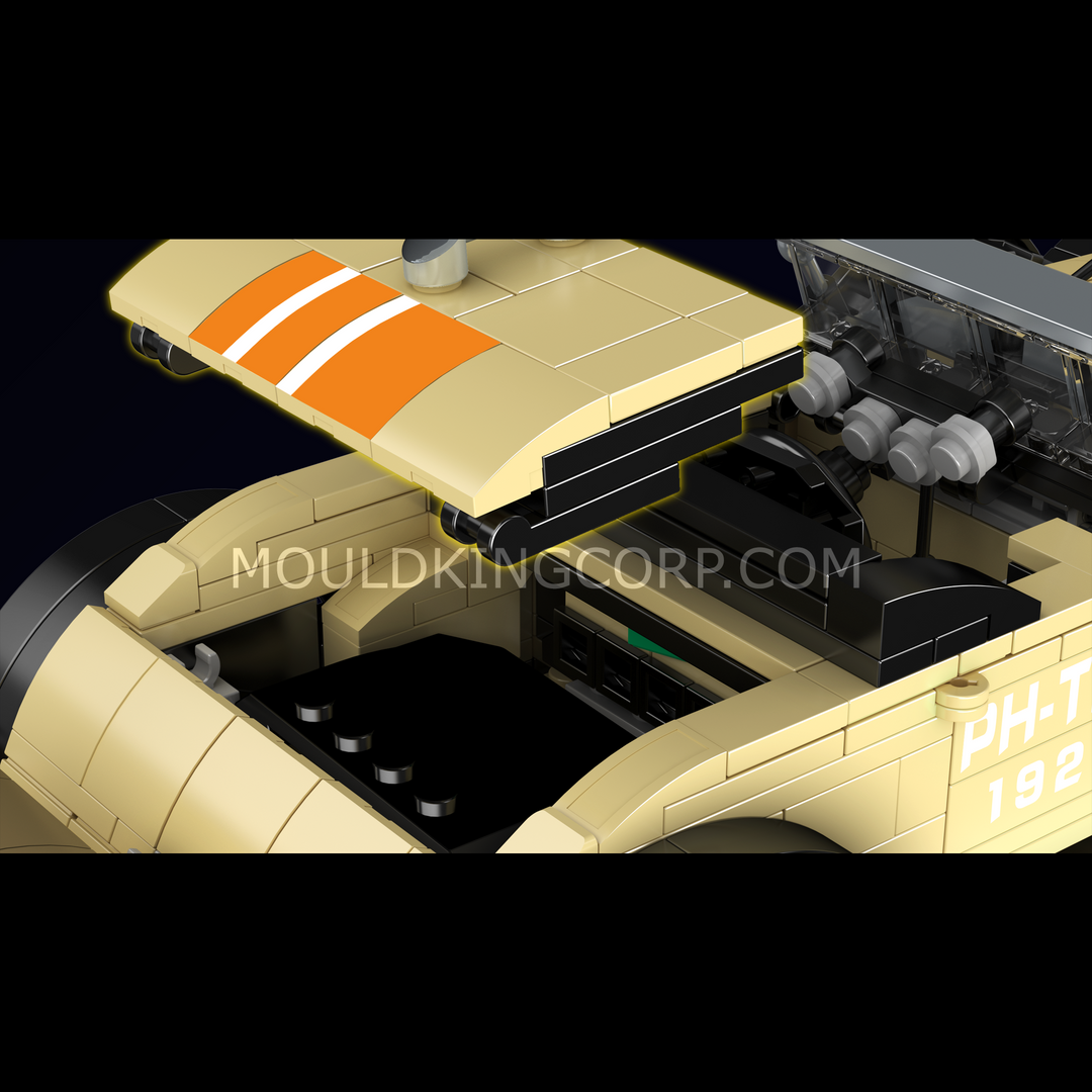 Mould King 10145 - Set di mattoncini da costruzione per auto d'epoca RR Mould King 10145 - Set di mattoncini da costruzione per auto d'epoca RR