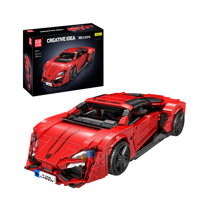Mould King 10117 Liken Hypersport Car Model Building Set |  1,311 Pcs