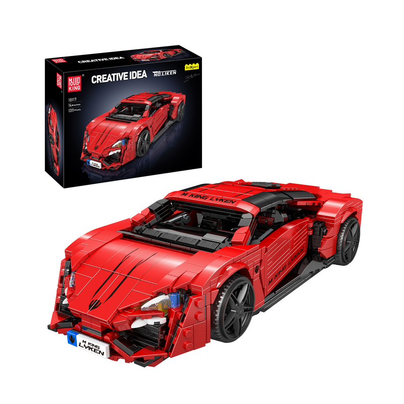 Mould King 10117 Liken Hypersport Car Kit de construction de modèles | 1 311 pièces