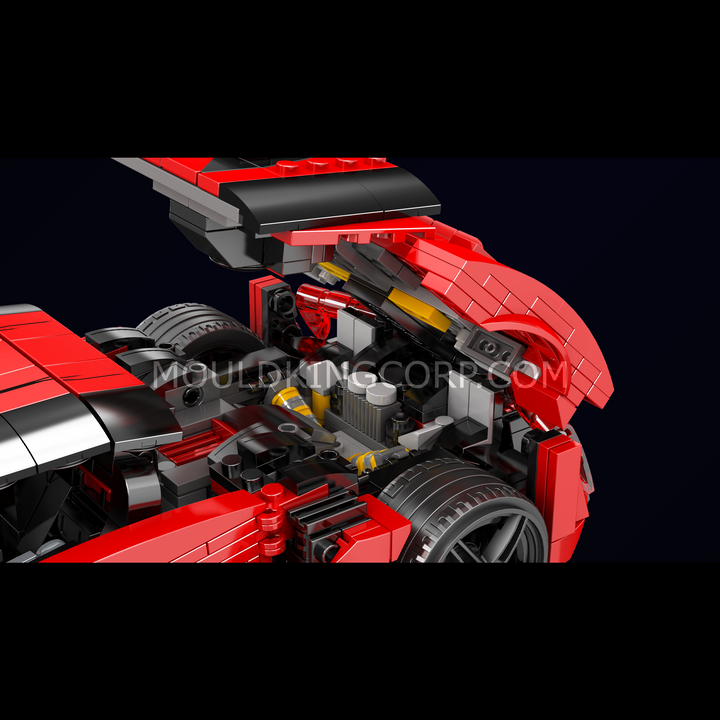 Mould King 10117 Liken Hypersport Car Model Building Set |  1,311 Pcs