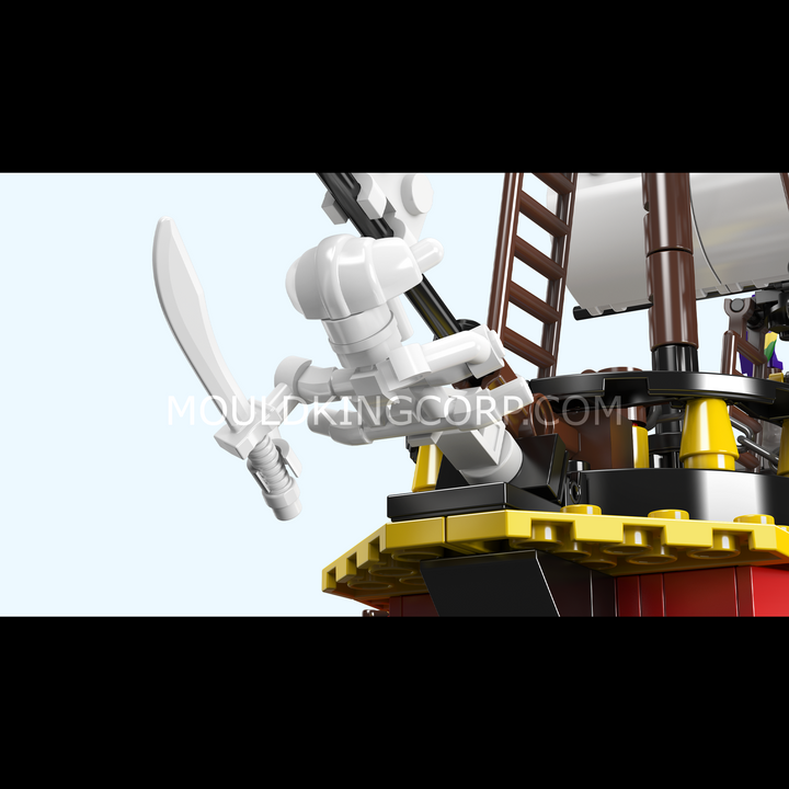 Mould King 10137 Redbeard's Revenge Schiffsmodellbausatz | 928 Teile