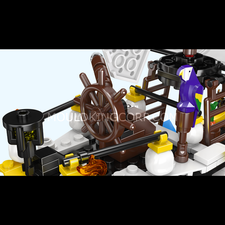 Mould King 10137 Redbeard's Revenge Schiffsmodellbausatz | 928 Teile