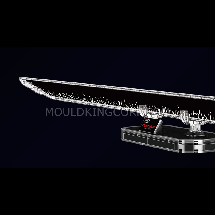 Mould King 10239 - Kit di costruzione a sciabola laser a guardia incrociata, spada laser con supporto, LED ricaricabile, adatto per adulti e bambini, gioco di ruolo (1168 pezzi Mould King 10239 - Kit di costruzione a sciabola laser a guardia incrociata, spada laser con supporto, LED ricaricabile, adatto per adulti e bambini, gioco di ruolo (1168 pezzi