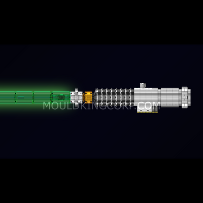 Mould King 10140 Cosmic Knight's Laser Sword - Lebensgroße Replika-Bausatz | 1.126 Teile