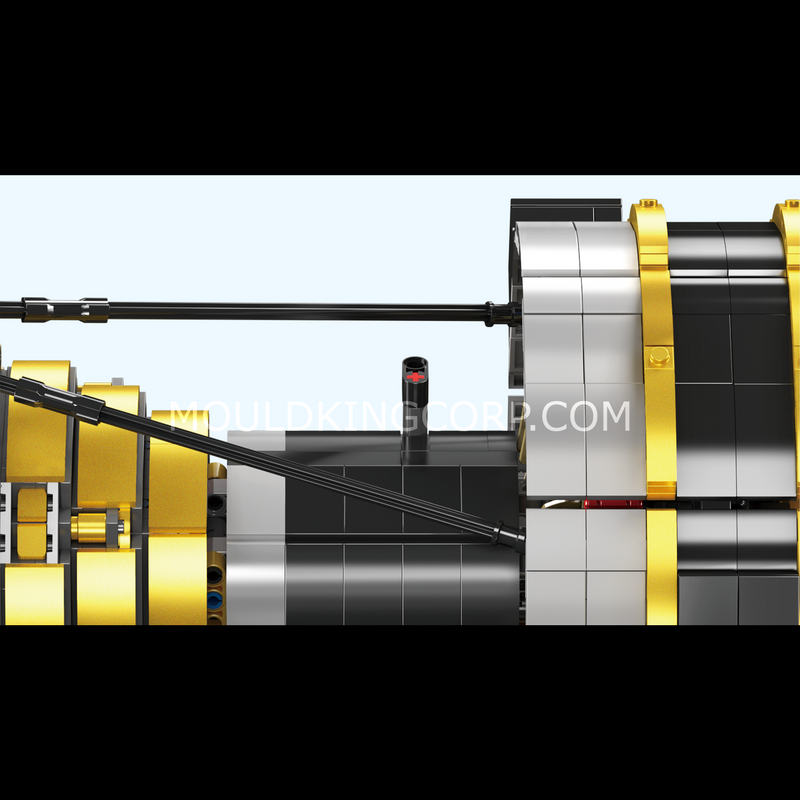 Mould King 10141 Motorisierter Turbinenmotor-Bausatz | 2.256 Teile