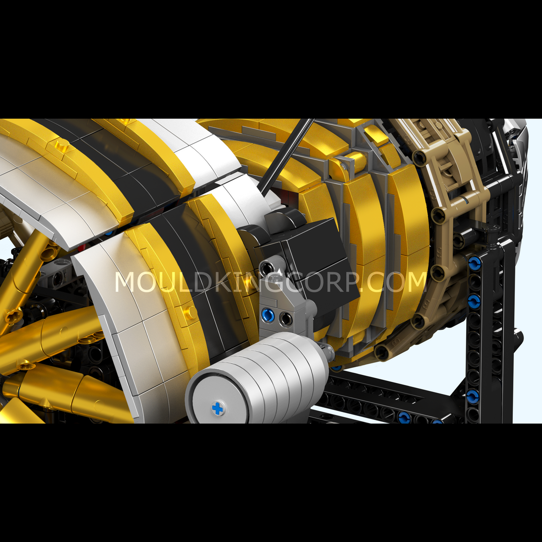 Mould King 10141 Motorised Turbine Engine Building Set | 2,256 Pcs