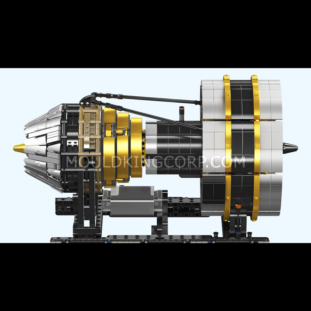 Mould King 10141 Motorised Turbine Engine Building Set | 2,256 Pcs