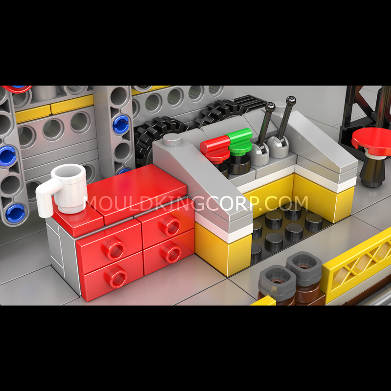 Mould King 10142 Dock-Schiffsreparaturfabrik-Bausatz | 1.273 Teile